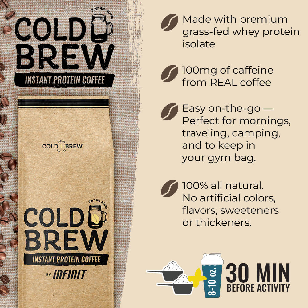 COLD BREW Instant Protein Coffee