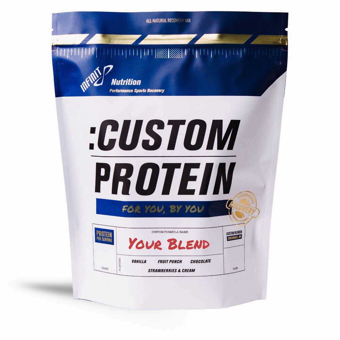 added 40g protein, creatine & glutamine