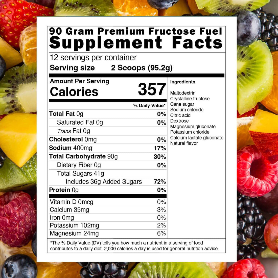 :PREMIUM Fructose Fuel - Fruit Punch