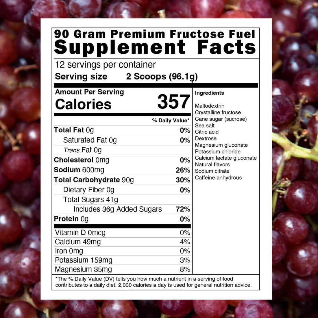 :PREMIUM Fructose Fuel - Grape