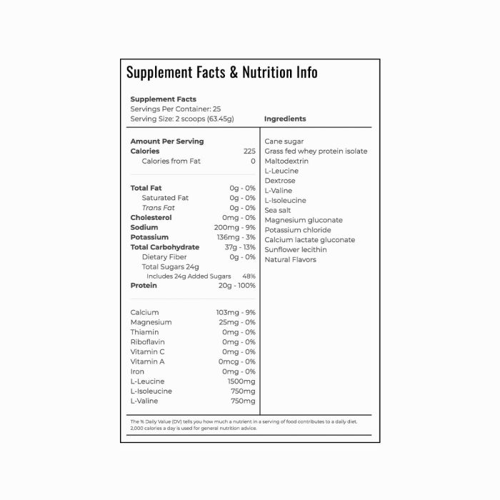 Hockey Mom RD's Youth Hockey Protein Formula