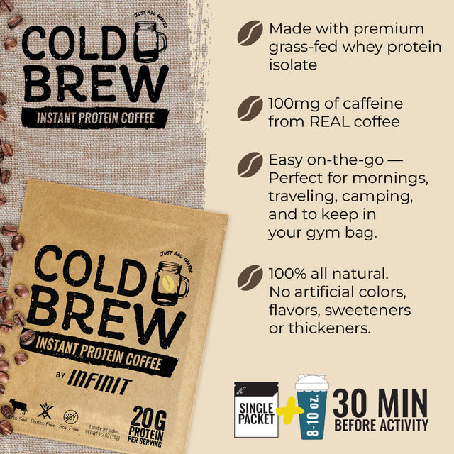 COLD BREW Instant Protein Coffee