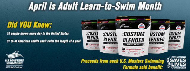 April is Adult Learn-to-Swim Month