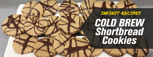 Cold Brew Shortbread Cookies