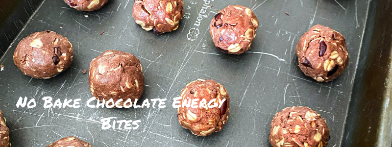No Bake Chocolate Energy Bites