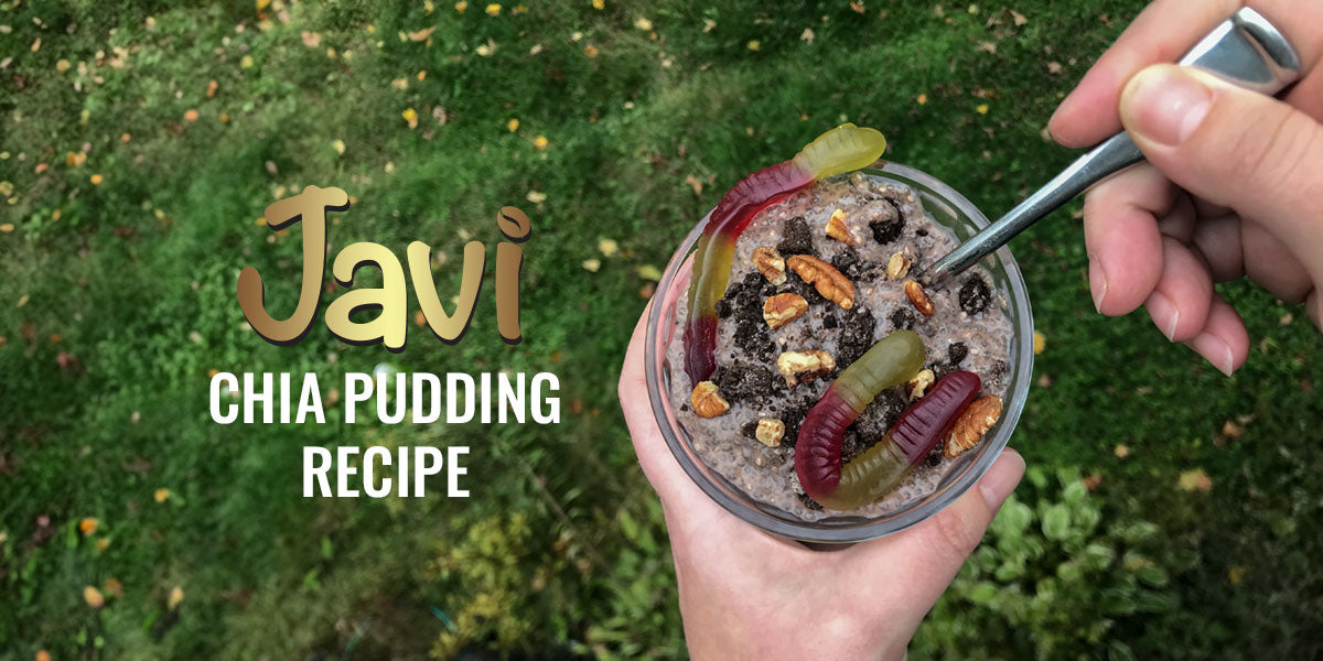 Protein-packed Mocha Chia Pudding Dirt Cup Recipe