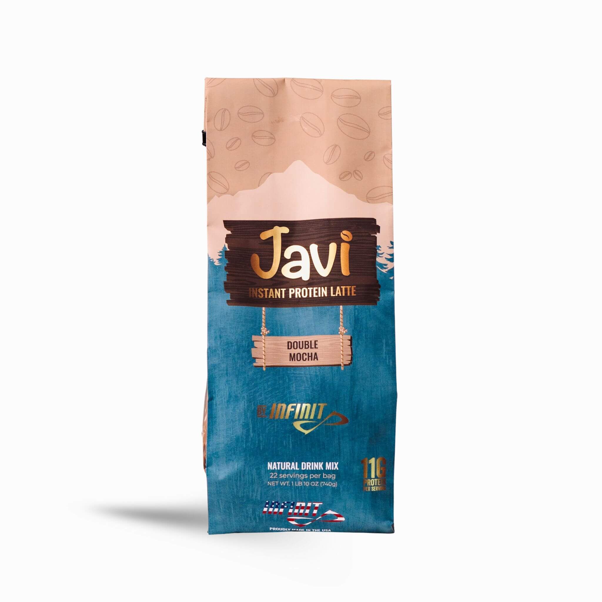 JAVI Protein Latte | Instant Mocha Coffee Shake | INFINIT