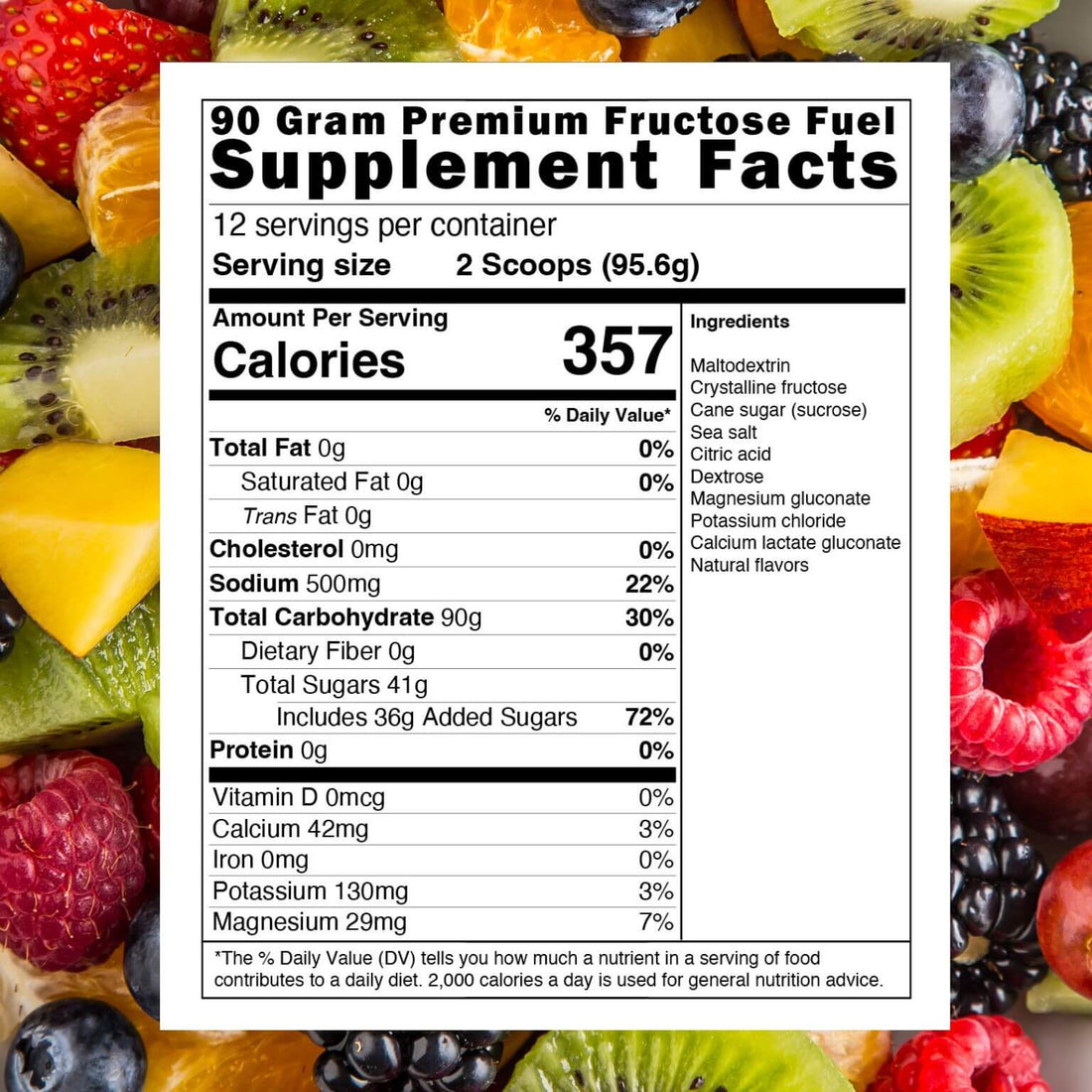 :PREMIUM Fructose Fuel - Fruit Punch