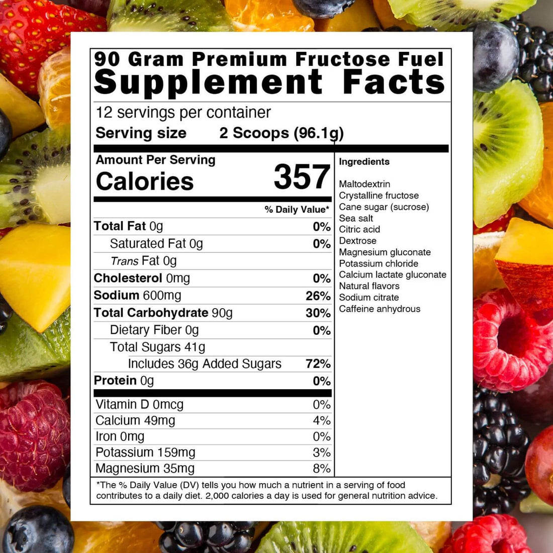 :PREMIUM Fructose Fuel - Fruit Punch