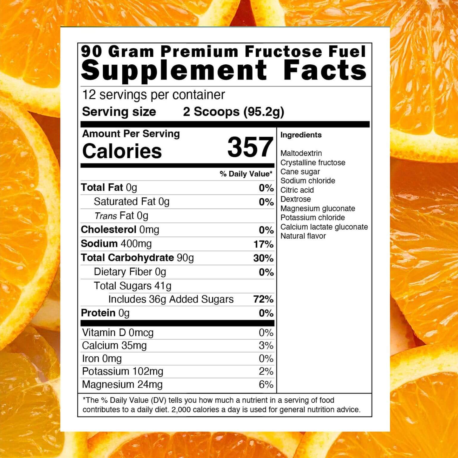 Premium Fructose Fuel | INFINIT High Carb Endurance Drink