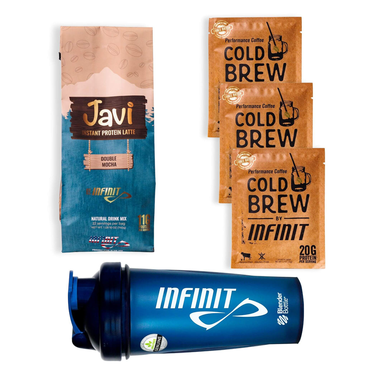 Coffee Lovers Bundle | Protein Coffee & Latte Mix Kit | INFINIT ...