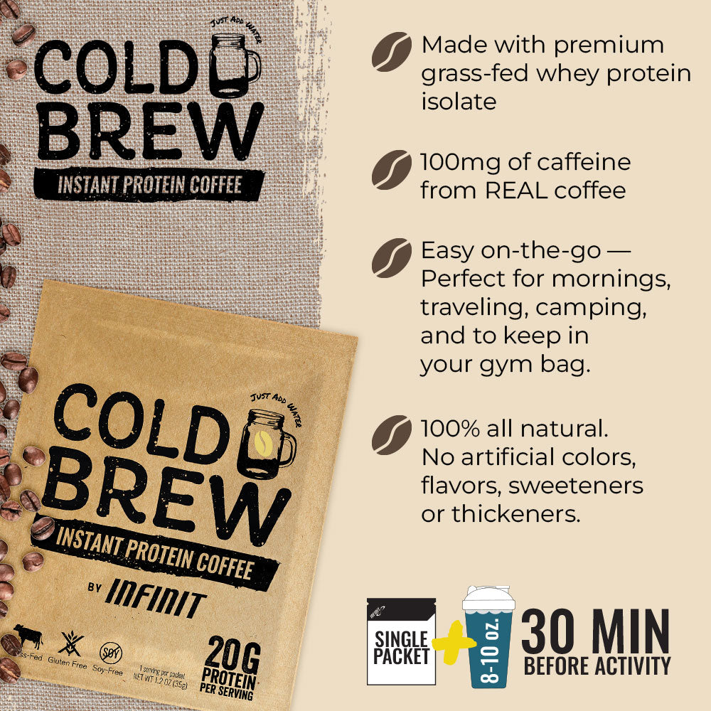 COLD BREW Instant Protein Coffee