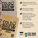 COLD BREW Instant Protein Coffee